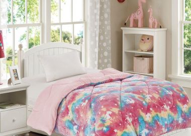 Κουβερτοπάπλωμα φωσφορίζον Unicorn 160X220 Pink 100% Polyester - Dimcol - 