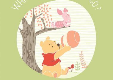 ΚΟΥΒΕΡΤΑ DISNEY WINNIE 01 HOME 110Χ140 Digital Print - DISNEY DIMcol - 