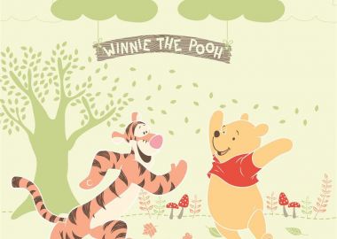 ΚΟΥΒΕΡΤΑ DISNEY WINNIE 02 FOREST 110Χ140 Digital Print - DISNEY DIMcol - 