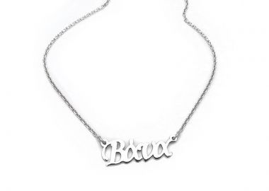 Κρεμαστό με όνομα Βάνα ασημένιο - Asimenio - 