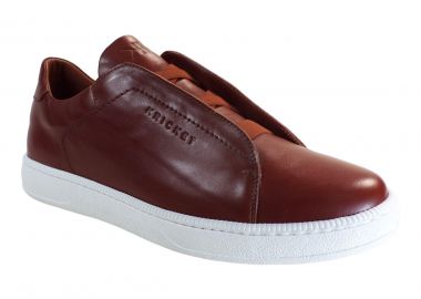 kricket Ανδρικά Παπούτσια Sneakers 24Κ-4033-4 Ταμπά Δέρμα - Kricket - 