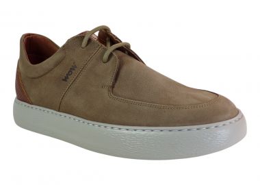 kricket Ανδρικά Παπούτσια Sneakers WOW 25K-7004-34 Μπέζ Δέρμα - Kricket - 