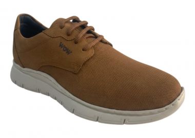 kricket Ανδρικά Παπούτσια Sneakers WOW 7027-3 Ταμπά Δέρμα - Kricket - 