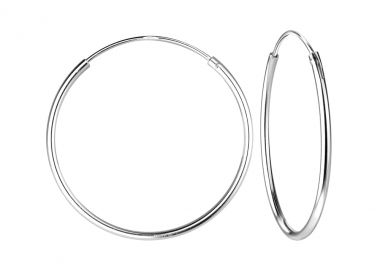 Κρίκοι σκουλαρίκια από ασήμι 925 -  - 