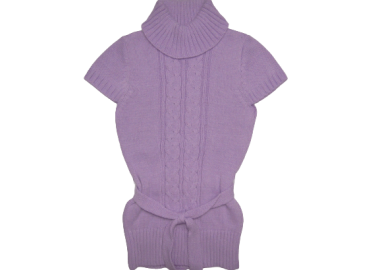 KRISTEL ΠΑΙΔΙΚΗ ΠΛΕΚΤΗ ΜΠΛΟΥΖΑ 0635 - λιλά ΜΟΒ - OEM - 