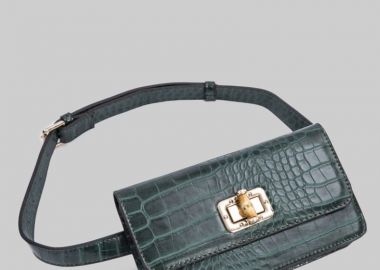 Κροκο γυναικεία τσάντα μέσης - SOU - 