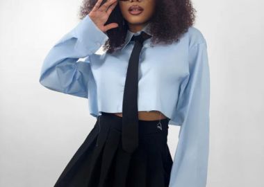 ΚΡΟΠ ΠΟΥΚΑΜΙΣΟ ΣΙΕΛ - CAMISA - fashionroom - 