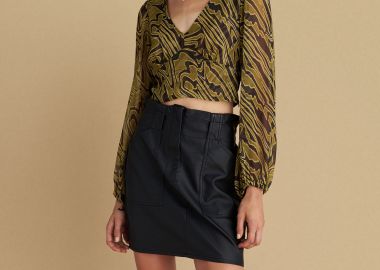 Κροπ τοπ κρουαζέ μακρυμάνικο - 5206179051798 -  - 