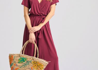 Κρουαζέ ολόσωμη φόρμα με ζώνη - FUNKY BUDDHA - 