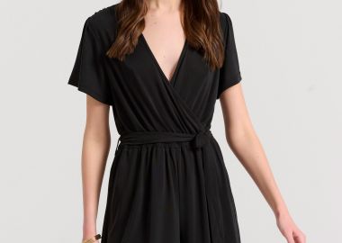 Κρουαζέ ολόσωμη φόρμα σορτς με πλαϊνό δέσιμο - FUNKY BUDDHA - 