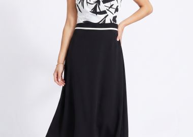 ΚΡΟΥΑΖΕ ΑΣΠΡΟΜΑΥΡΟ MIDI ΦΟΡΕΜΑ - Anna Raxevsky - 