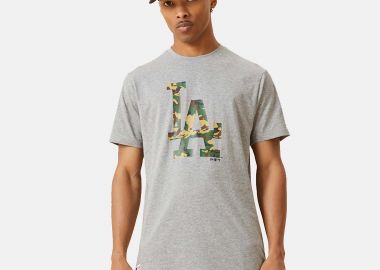 LA DODGERS LOGO INFILL T-SHIRT ΓΚΡΙ - NEW ERA - 