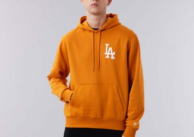 LA DODGERS MLB LEAGUE ESSENTIAL HOODIE ΠΟΡΤΟΚΑΛΙ - NEW ERA - 