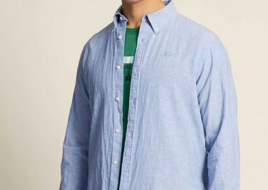 La Martina ανδρικό πουκάμισο button down με λογότυπο Regular Fit 