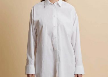 La Martina γυναικείο μακρύ πουκάμισο poplin Oversized Fit 