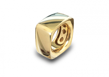 LABRIORO Δαχτυλίδι από Ασήμι 925 Gold Art.1046 - Labrioro - 