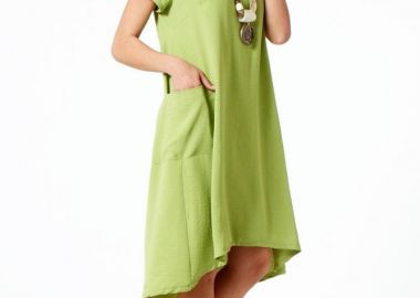 ΛΑΧΑΝΙ ΑΣΥΜΜΕΤΡΟ ΦΟΡΕΜΑ ΜΕ ΤΣΕΠΕΣ - Anna Raxevsky - 