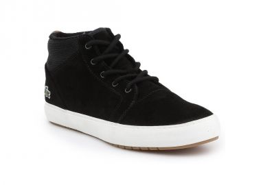 Lacoste Ampthill Chukka W 417 Suede Γυναικεία Μποτάκια Μαύρα 34CAW0065024 -  - 