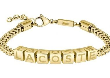 LACOSTE Βραχιόλι από ανοξείδωτο ατσάλι Gold 2040522 - Lacoste Jewellery - 