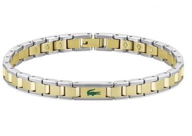 LACOSTE Βραχιόλι από ανοξείδωτο ατσάλι Silver & Gold 2040586 - Lacoste Jewellery - 