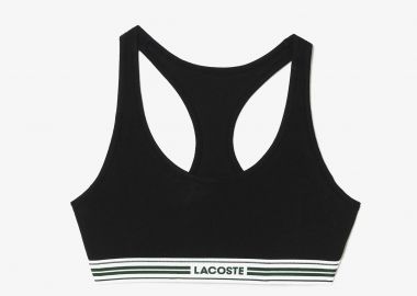 Lacoste γυναικείο εσώρουχο bralette με λογότυπο - IF8179-00 Μαύρο - LACOSTE - 