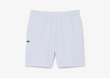 Lacoste παιδικό σορτς Ultra Dry με λογότυπο - GJ0829 Σιελ - LACOSTE - 