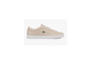 Lacoste Straightset Lace 317 Γυναικεία Sneakers Μπεζ 34CAW006015J - Lacoste - 