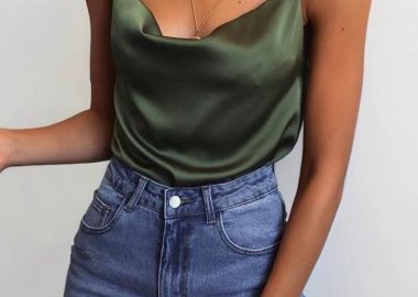 ΛΑΔΙ ΣΑΤΕΝ ΤΟΠ- MONROE - fashionroom - 