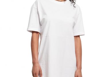Ladies Organic Oversized Slit Tee Urban Classics TB4091-00220 White - Urban Classics - 