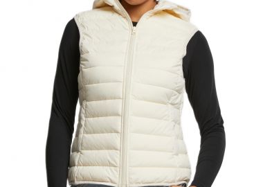 Ladies Ultra Light Puffer Vest Urban Classics TB7156-02903 Whitesand - Urban Classics - 