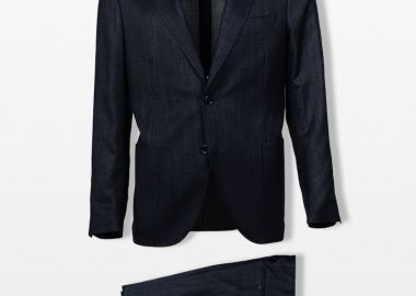 LARDINI Ανδρικό Μπλε Single Breasted Blazer - LARDINI - 