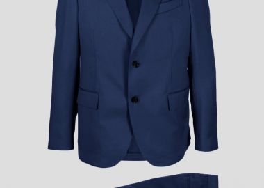 LARDINI Ανδρικό Μπλε Two Piece Suit Blue - LARDINI - 