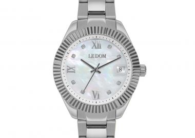 LE DOM Harmony Crystals - LD.1502-1, Silver case with Stainless Steel Bracelet - Le Dom - 
