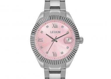 LE DOM Harmony Crystals - LD.1502-4, Silver case with Stainless Steel Bracelet - Le Dom - 