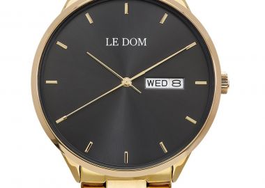 LE DOM Maxim - LD.1435-3, Gold case with Stainless Steel Bracelet - Le Dom - 