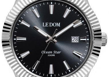 LE DOM Ocean Star - LD.1491-1, Silver case with Stainless Steel Bracelet - Le Dom - 