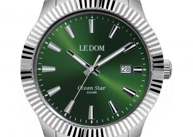 LE DOM Ocean Star - LD.1491-8, Silver case with Stainless Steel Bracelet - Le Dom - 