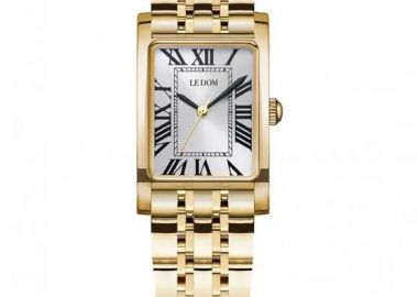 LE DOM Rosalind - LD.1505-3, Gold case with Stainless Steel Bracelet - Le Dom - 