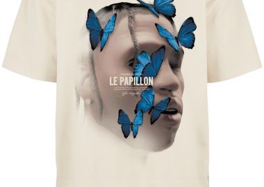 Le Papillon Oversize Tee Mister Tee MT1899-00208 sand - Mister Tee - 