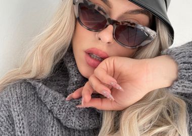 LEATHERETTE BLACK BUCKET HAT - fashionroom - 