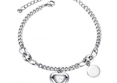 LEE COOPER Βραχιόλι από ανοξείδωτο ατσάλι Silver LC.B.01034.330 - Lee Cooper Jewellery - 