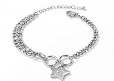 LEE COOPER Βραχιόλι από ανοξείδωτο ατσάλι Silver LC.B.01095.330 - Lee Cooper Jewellery - 