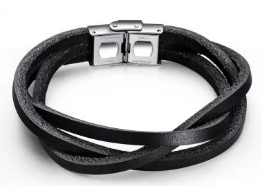 LEE COOPER Βραχιόλι από ανοξείδωτο ατσάλι Silver LC.B.01371.651 - Lee Cooper Jewellery - 