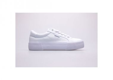 Lee Cooper Γυναικεία Flatforms Sneakers Λευκά LCW-22-31-0884L - Lee cooper - 