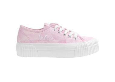 Lee Cooper Γυναικεία Flatforms Sneakers Ροζ LCW-23-31-1781LA - Lee cooper - 