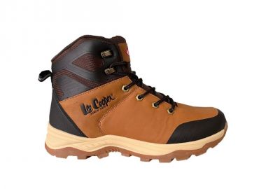 Lee Cooper Καφέ Ανδρικά Μποτάκια Αδιάβροχα LCJ-23-01-2046M - Lee - 