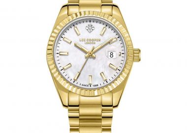 LEE COOPER Ladies - LC08126.120, Gold case with Metal Bracelet - Lee Cooper - 