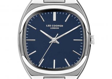LEE COOPER Men's - LC07939.390, Silver case with Metal Bracelet - Lee Cooper - 