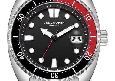 LEE COOPER Men's - LC07997.350, Silver case with Metal Bracelet - Lee Cooper - 