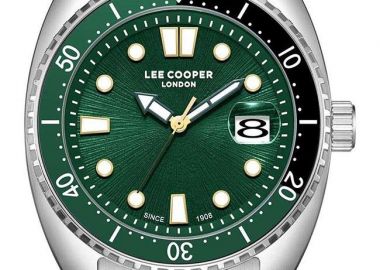 LEE COOPER Men's - LC07997.370, Silver case with Metal Bracelet - Lee Cooper - 